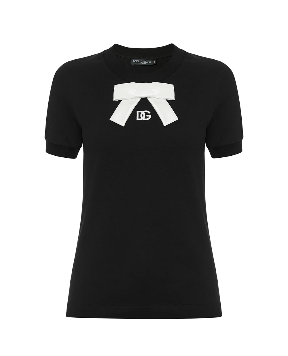 Футболка Dolce&Gabbana F8N08Z-GDC6K, чорний колір • Купити в інтернет-магазині Kameron