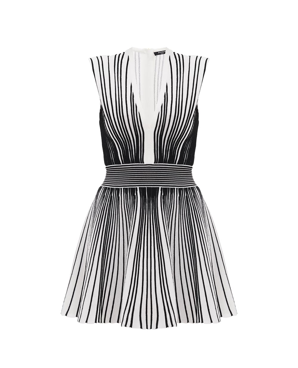 Платье Balmain EF0R5119KI38, белый цвет • Купить в интернет-магазине Kameron
