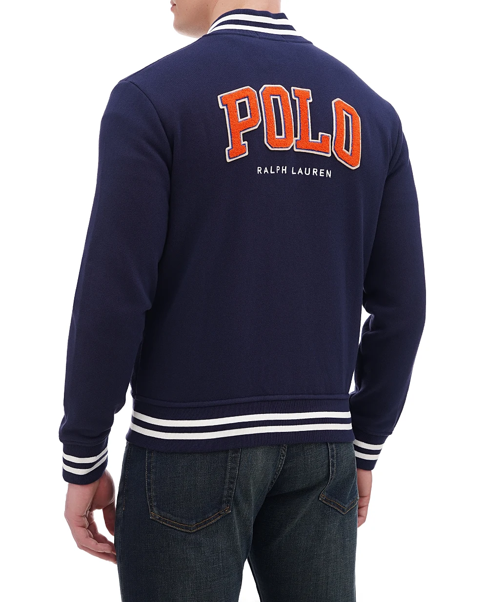 Бомбер Polo Ralph Lauren 710959022001, темно-синий цвет • Купить в интернет-магазине Kameron