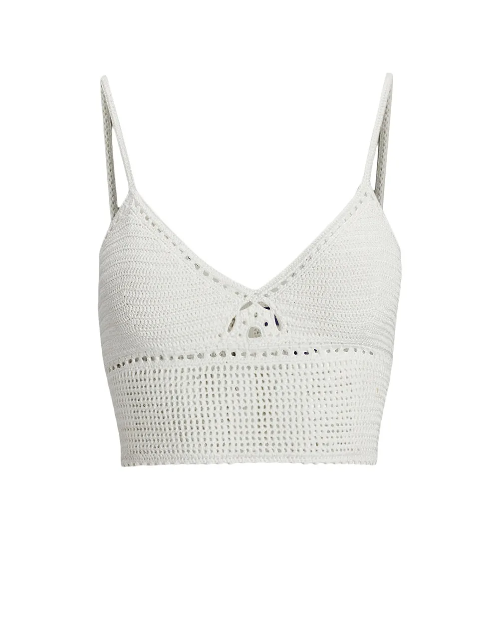 Шовковий бюстгальтер ручної роботи Ralph Lauren Collection 290974240003, білий колір • Купити в інтернет-магазині Kameron