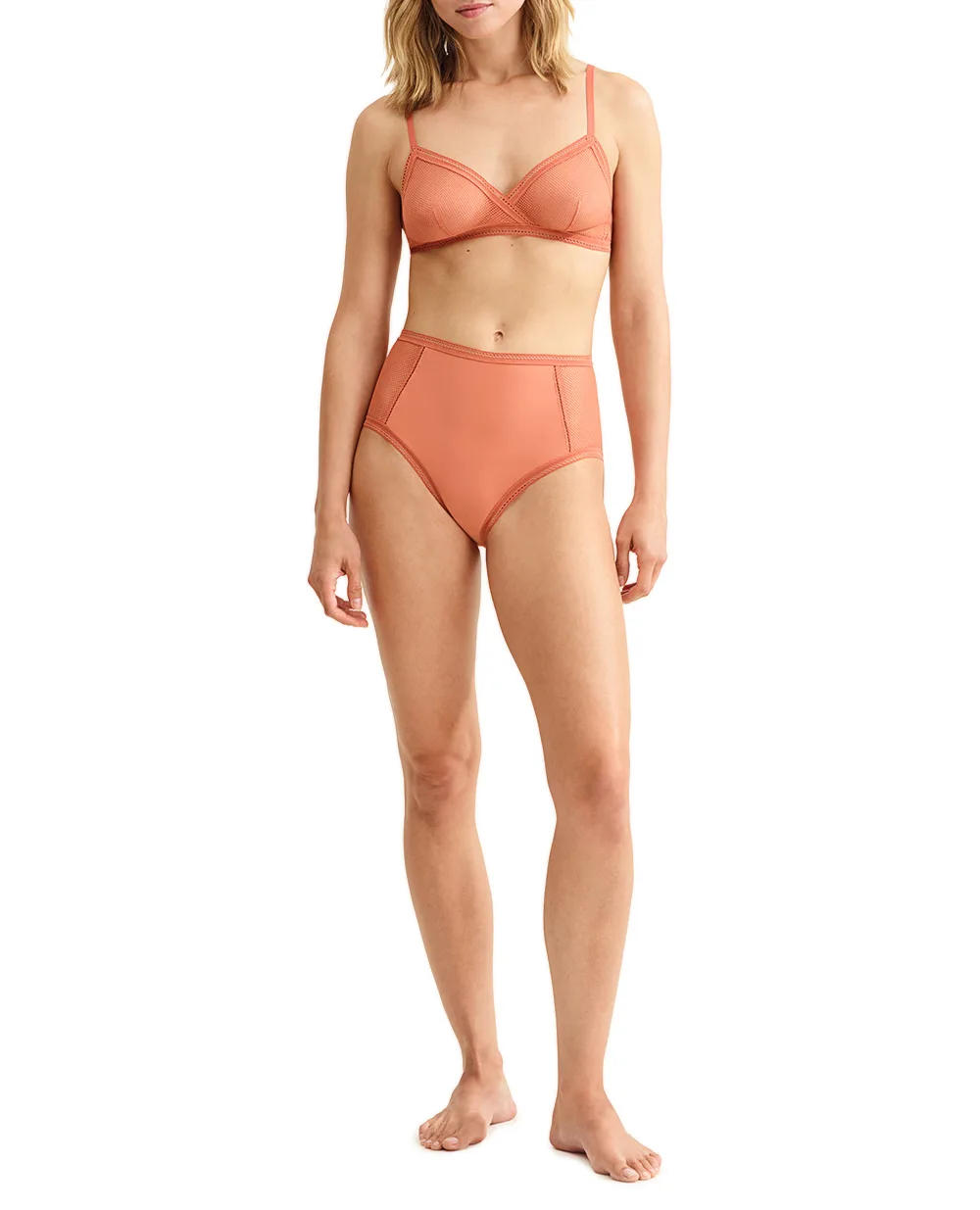 Бюстгальтер FARD ERES 64016, теракотовий колір • Купити в інтернет-магазині Kameron