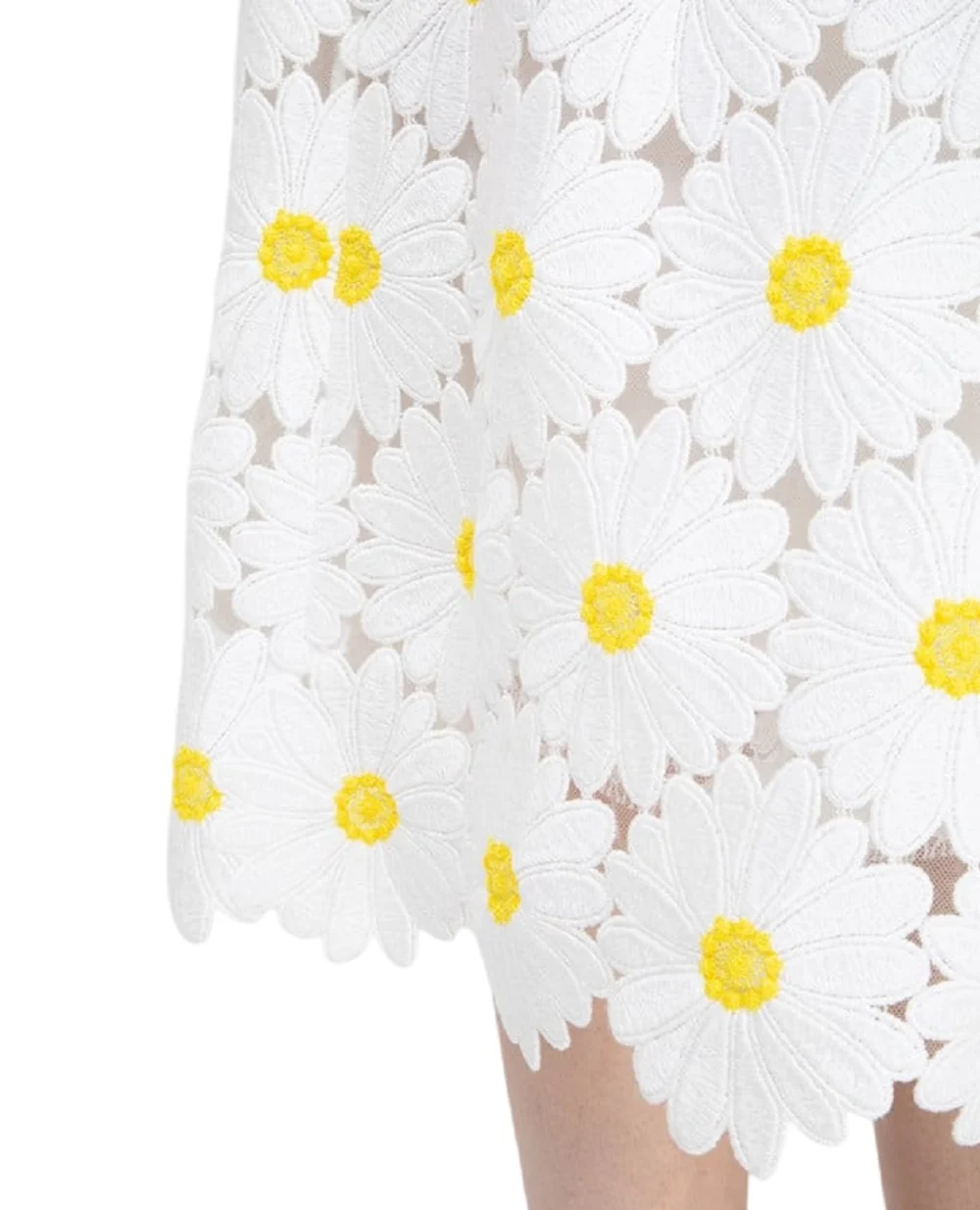 Юбка Dolce&Gabbana F4AHET-HLMHE, белый цвет • Купить в интернет-магазине Kameron