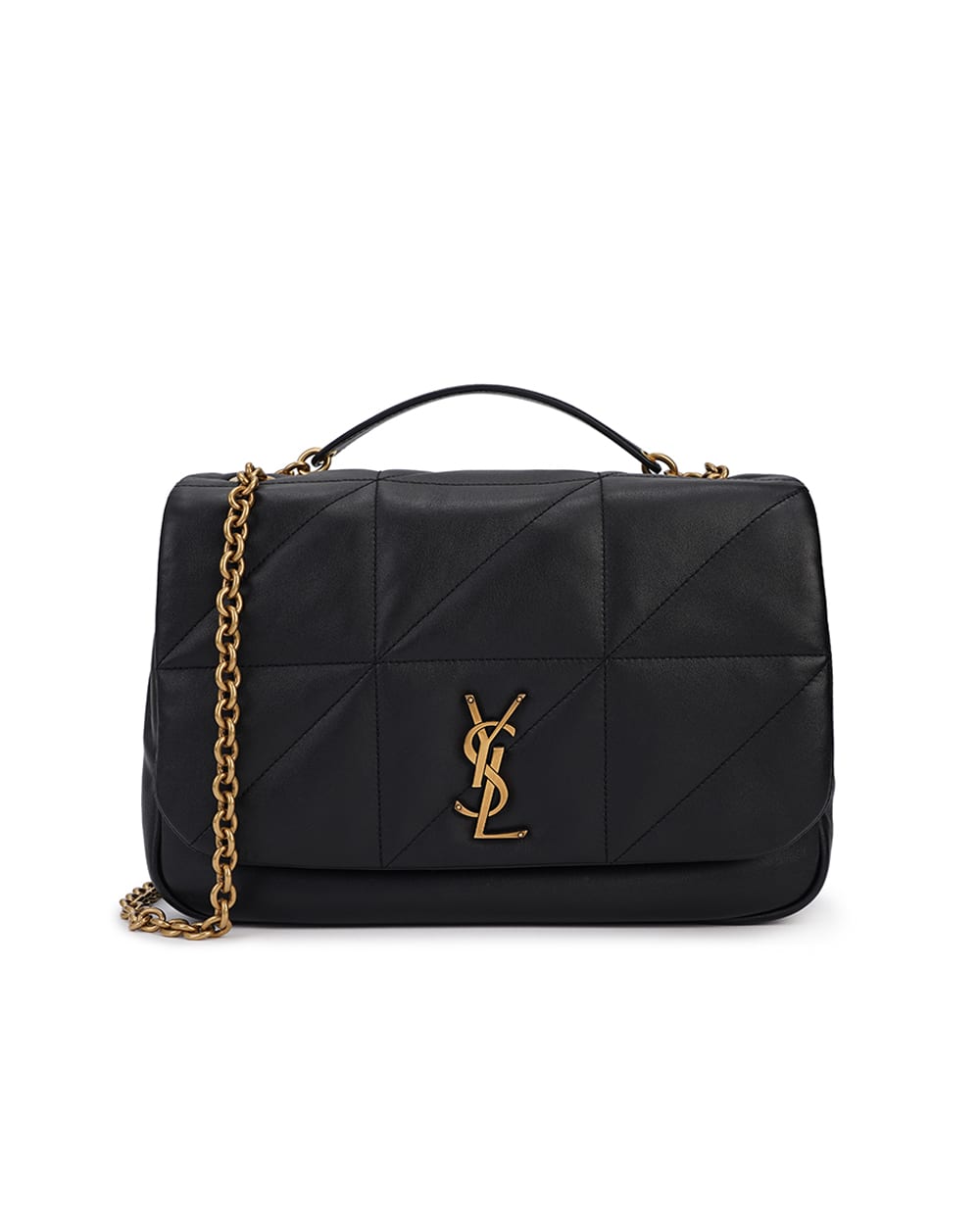Шкіряна сумка  Jamie 4.3 Medium Saint Laurent 809696-AAB32, чорний колір • Купити в інтернет-магазині Kameron
