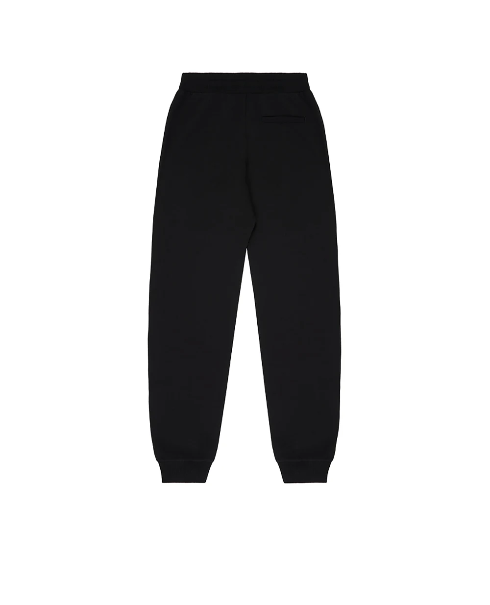 Детские брюки с принтом логотипа Dolce&Gabbana Kids L4JPIG-G7PEM-S, черный цвет • Купить в интернет-магазине Kameron