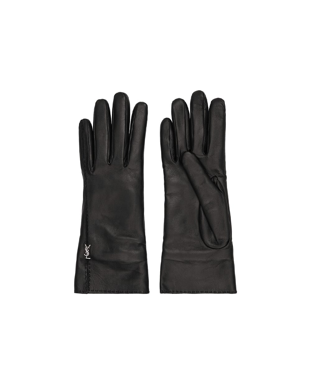 Рукавички Saint Laurent 802648-3YQ52, чорний колір • Купити в інтернет-магазині Kameron
