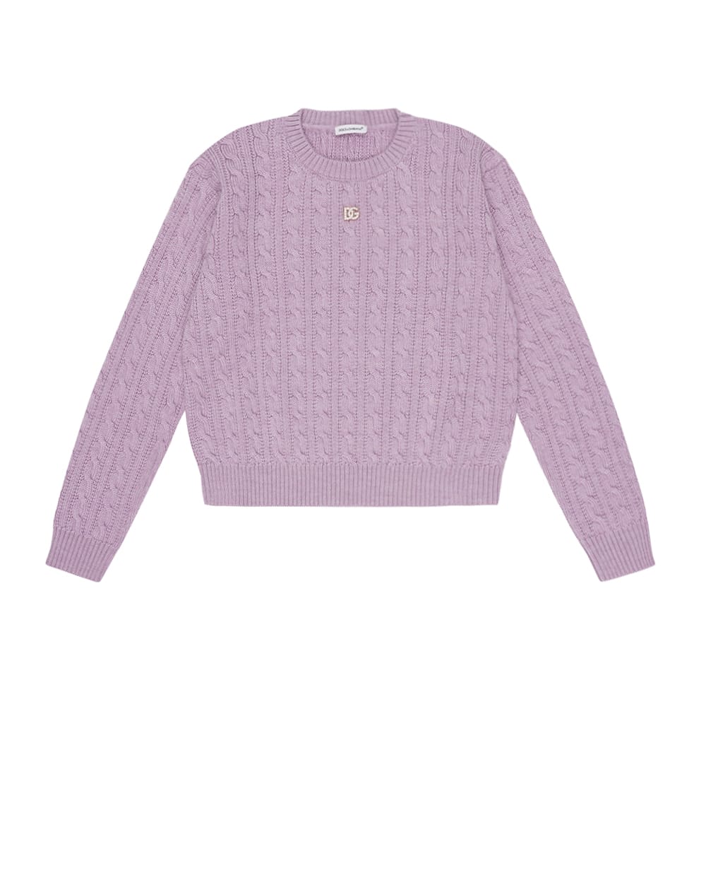 Дитячий светр Dolce&Gabbana Kids L5KWK5-JDVDJ-S, рожевий колір • Купити в інтернет-магазині Kameron