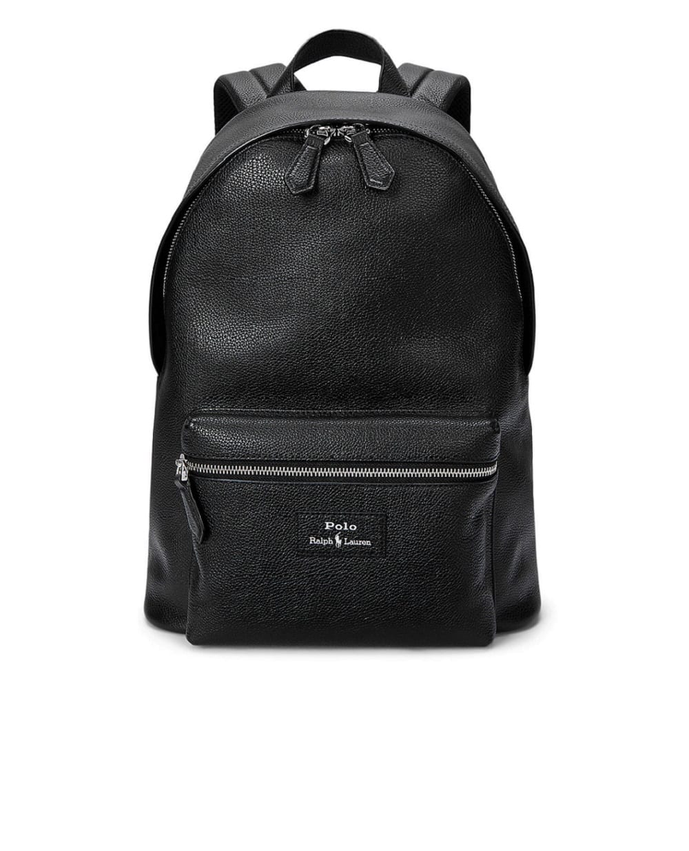 Рюкзак із зернистої шкіри Polo Ralph Lauren 405962456001, чорний колір • Купити в інтернет-магазині Kameron
