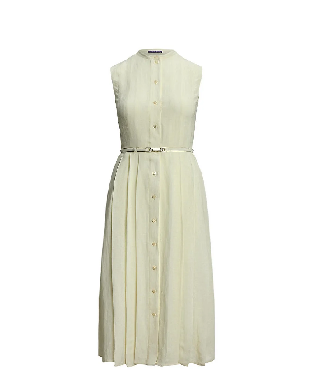 Лляна сукня Ralph Lauren Collection 290962950002, кремовий колір • Купити в інтернет-магазині Kameron