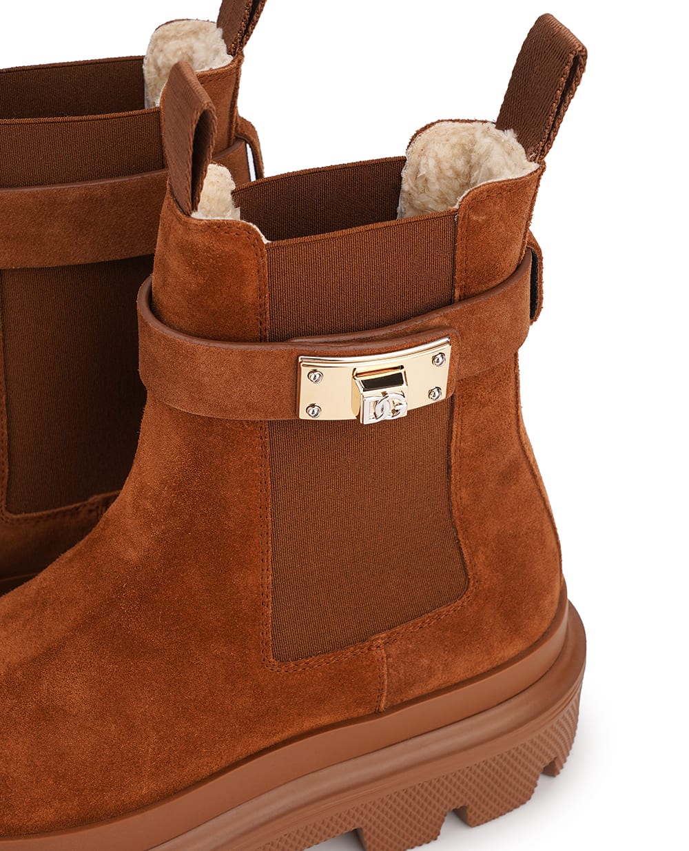 Черевики Dolce&Gabbana CT1002-A3G54, коричневий колір • Купити в інтернет-магазині Kameron