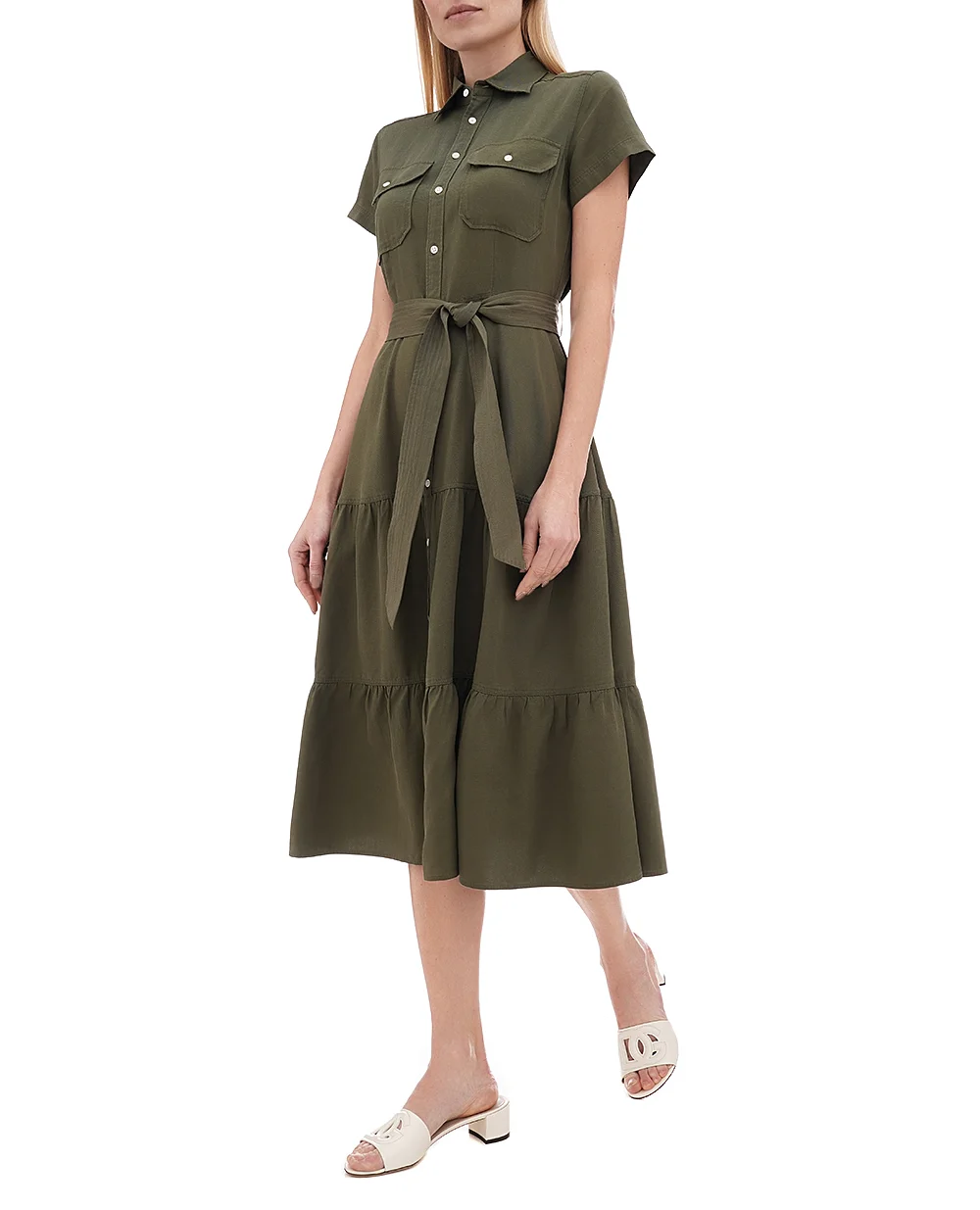 Сукня Polo Ralph Lauren 211959905001, хакі колір • Купити в інтернет-магазині Kameron