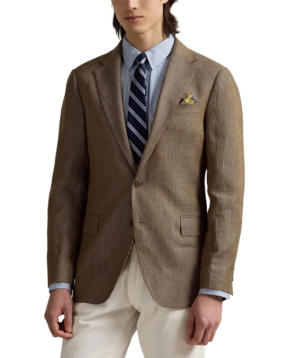 Пиджак Polo Ralph Lauren 715973149001, коричневый цвет • Купить в интернет-магазине Kameron