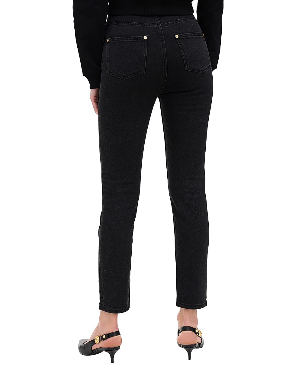 Джинсы Balmain EF1MG009DB67, черный цвет • Купить в интернет-магазине Kameron