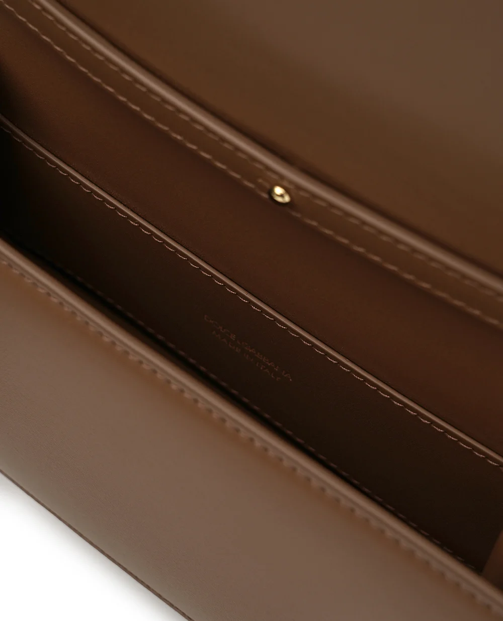 Сумка 3.5 Crossbody из телячьей кожи Dolce&Gabbana BB7603-AW576, коричневый цвет • Купить в интернет-магазине Kameron