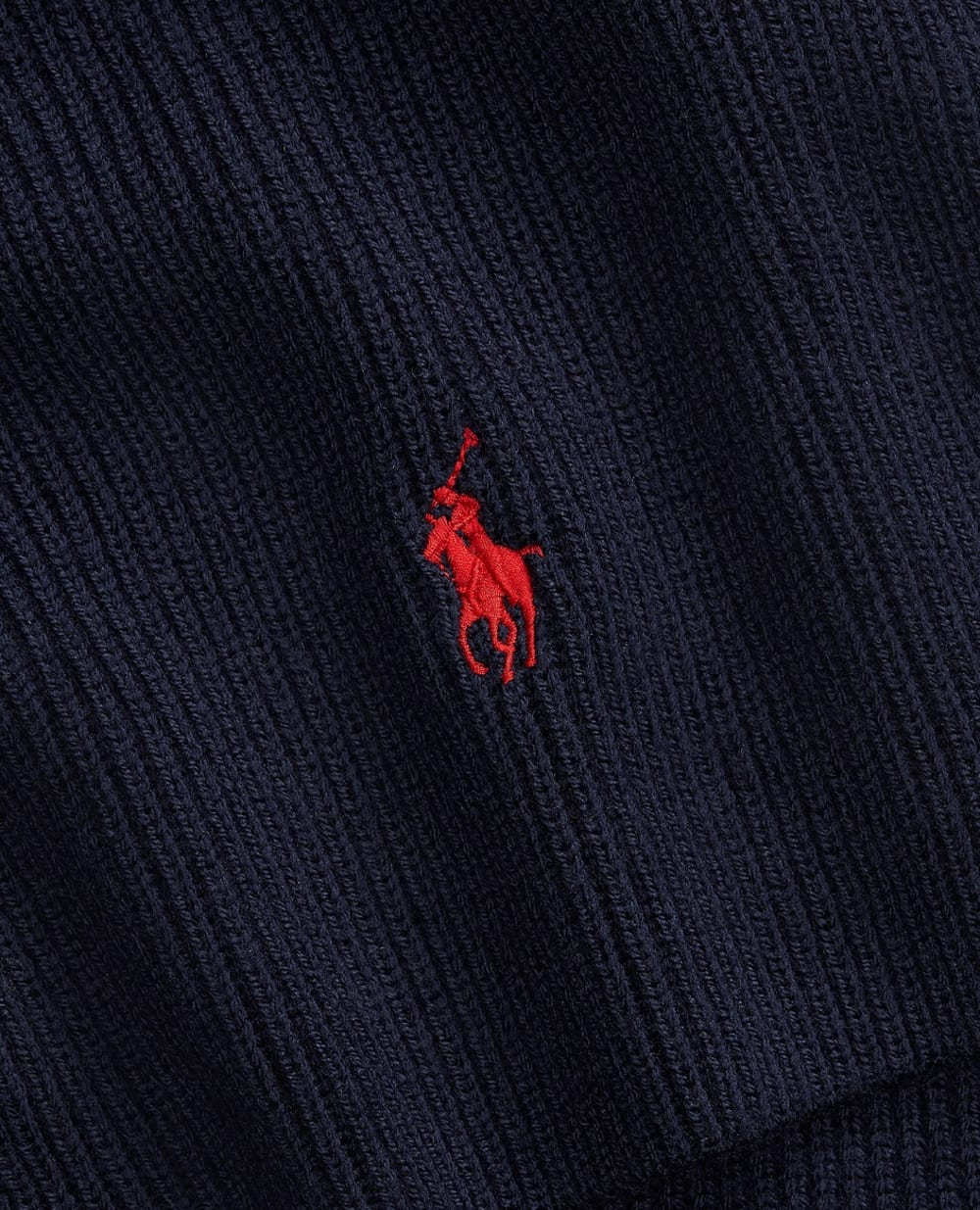 Комплект шапка и шарф из шерсти Polo Ralph Lauren 710951146001, синий цвет • Купить в интернет-магазине Kameron