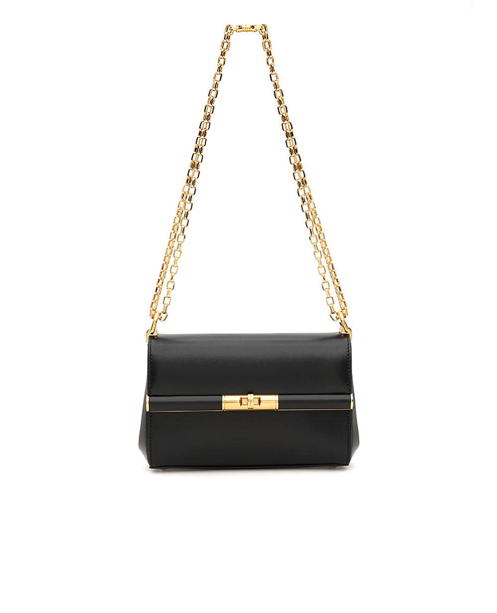 Кожаная сумка Marlene Dolce&Gabbana BB7766-A3G19, черный цвет • Купить в интернет-магазине Kameron