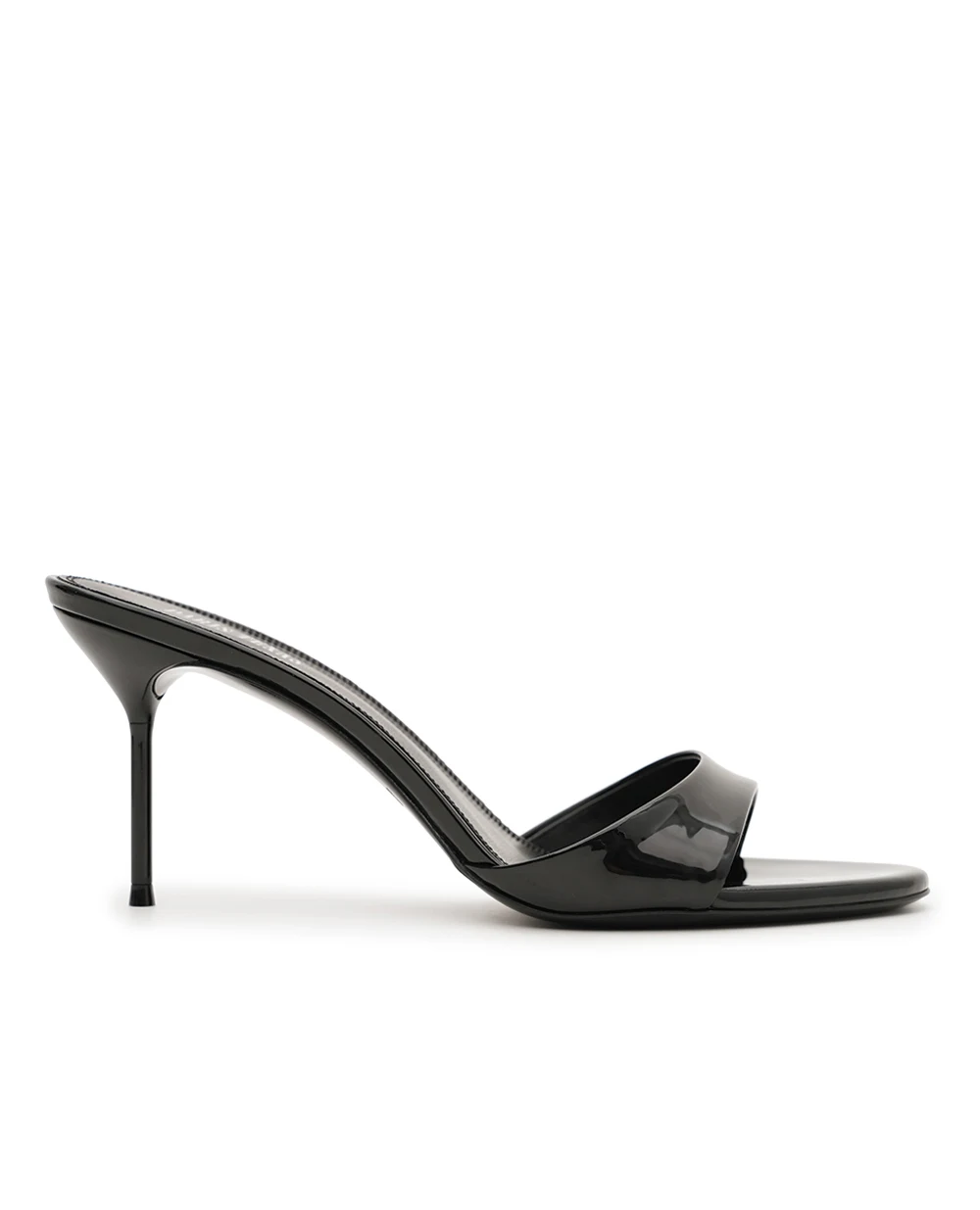 Мюли Lidia из лакированной кожи Paris Texas PX1141-XVN01, черный цвет • Купить в интернет-магазине Kameron