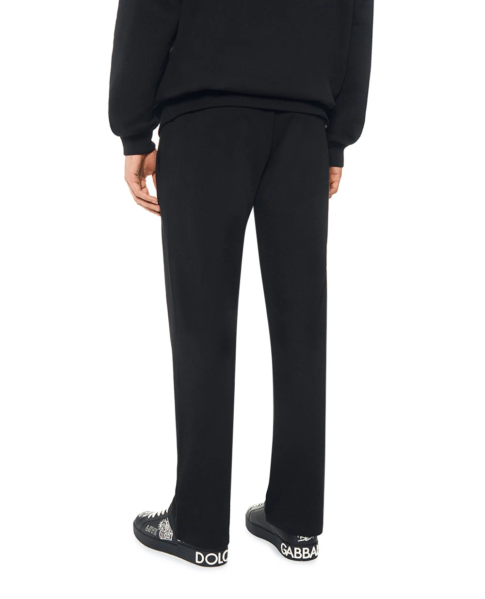 Спортивні штани (костюм) Dolce&Gabbana GP130T-G7PFU, чорний колір • Купити в інтернет-магазині Kameron