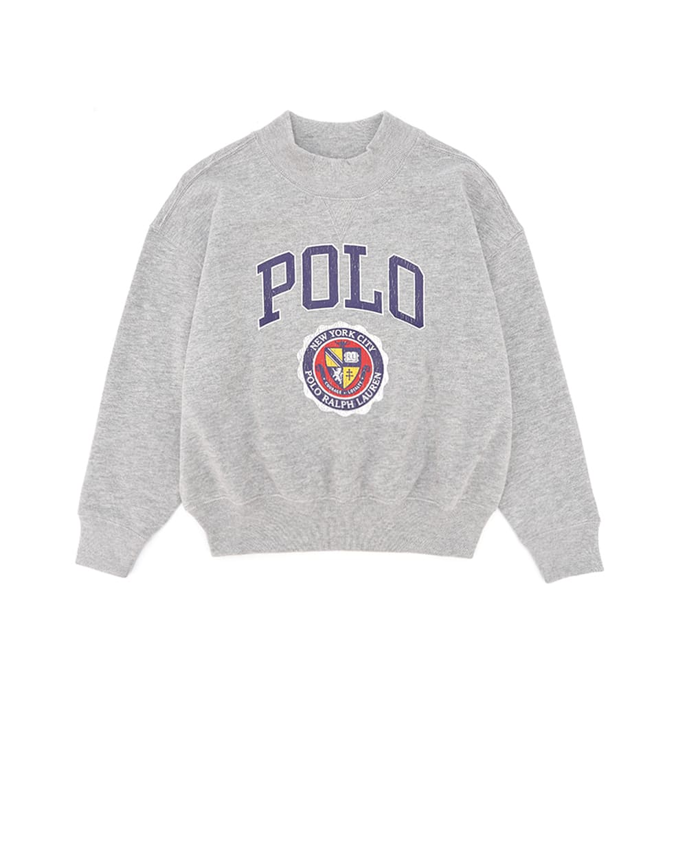 Детский свитшот Polo Ralph Lauren Kids 313950960002, серый цвет • Купить в интернет-магазине Kameron