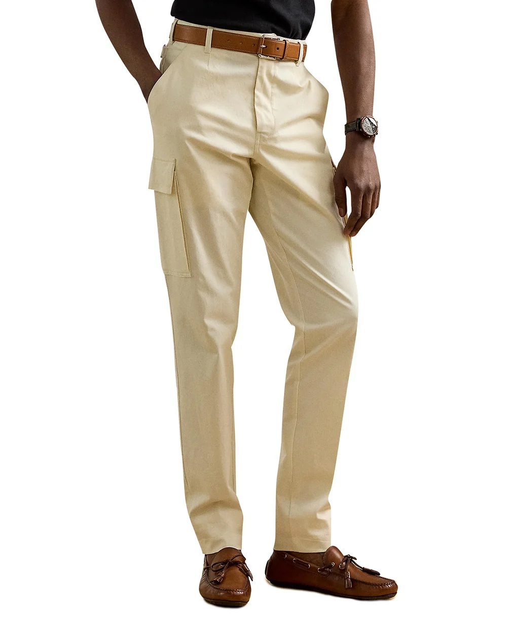 Брюки карго Ralph Lauren Purple Label 798977055001, бежевый цвет • Купить в интернет-магазине Kameron