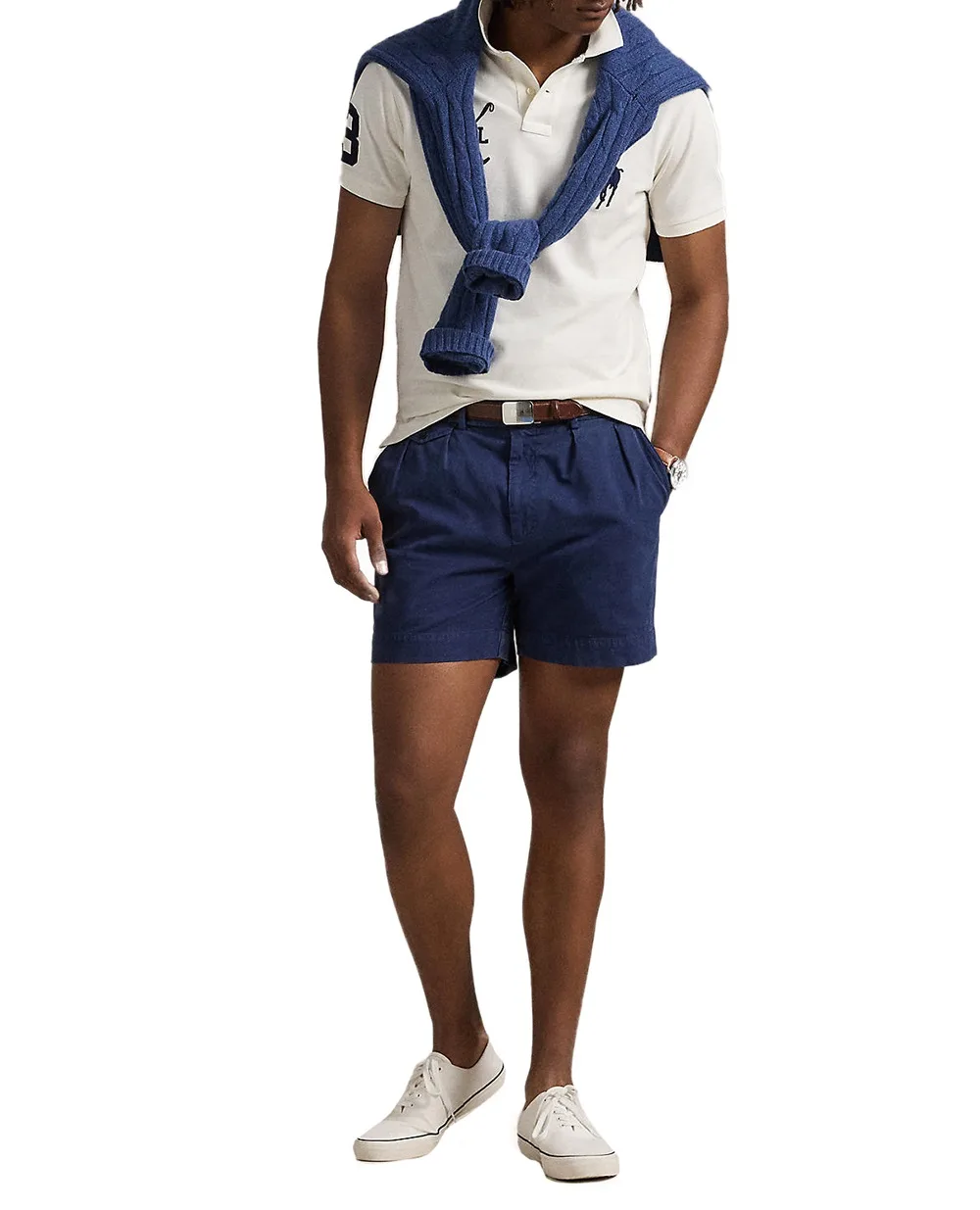 Поло Polo Ralph Lauren 710978082002, белый цвет • Купить в интернет-магазине Kameron