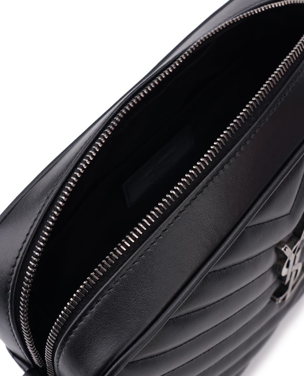 Кожаная сумка Lou Saint Laurent 761554-DV704, черный цвет • Купить в интернет-магазине Kameron