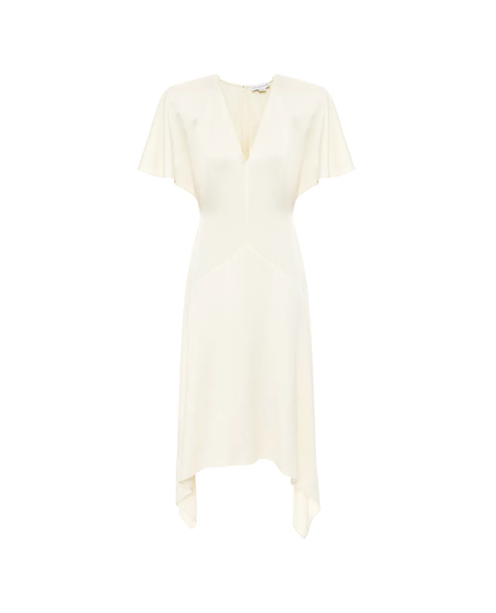 Платье атласное миди Stella McCartney 6A06573FU302, желтый цвет • Купить в интернет-магазине Kameron