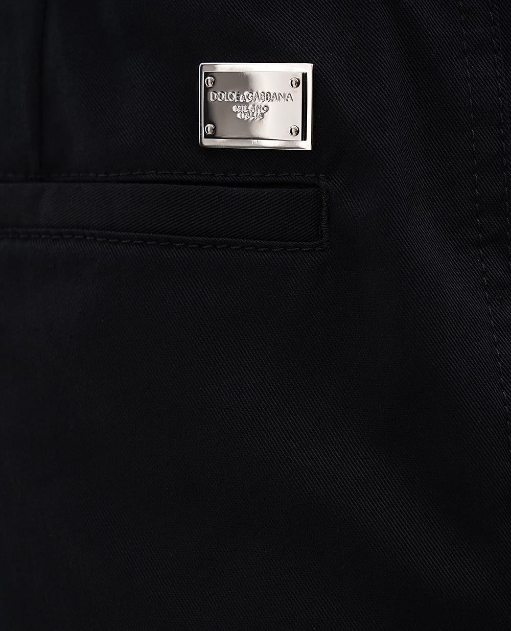 Брюки Dolce&Gabbana GP0Y1T-FUFL3, черный цвет • Купить в интернет-магазине Kameron