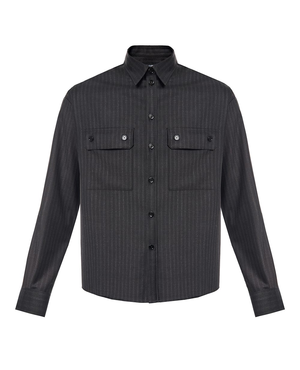 Сорочка з вовни (костюм) Dolce&Gabbana G5OG7T-FR2ZX, чорний колір • Купити в інтернет-магазині Kameron