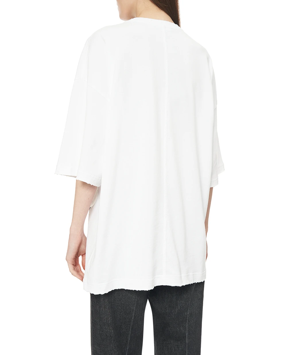 Футболка Dolce&Gabbana F8V94T-GDDIC, білий колір • Купити в інтернет-магазині Kameron