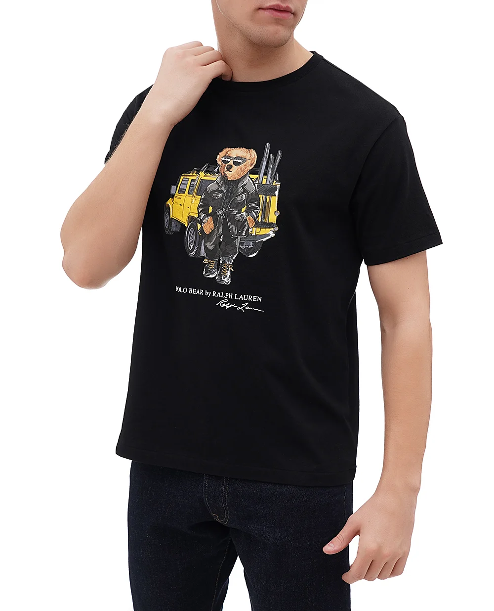 Футболка Polo Bear Polo Ralph Lauren 710854497043, черный цвет • Купить в интернет-магазине Kameron