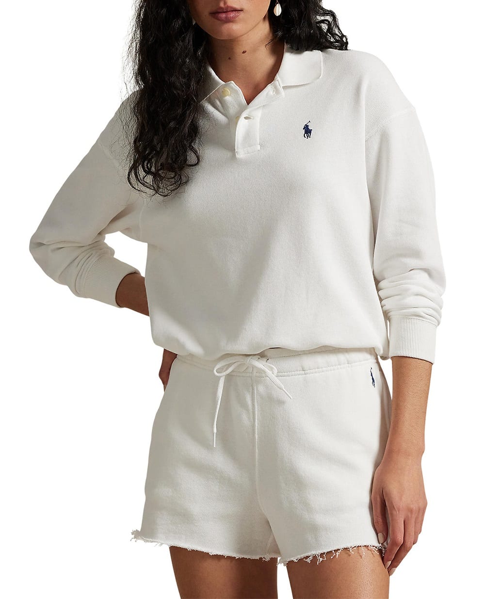 Толстовка (костюм) Polo Ralph Lauren 211965097002, белый цвет • Купить в интернет-магазине Kameron