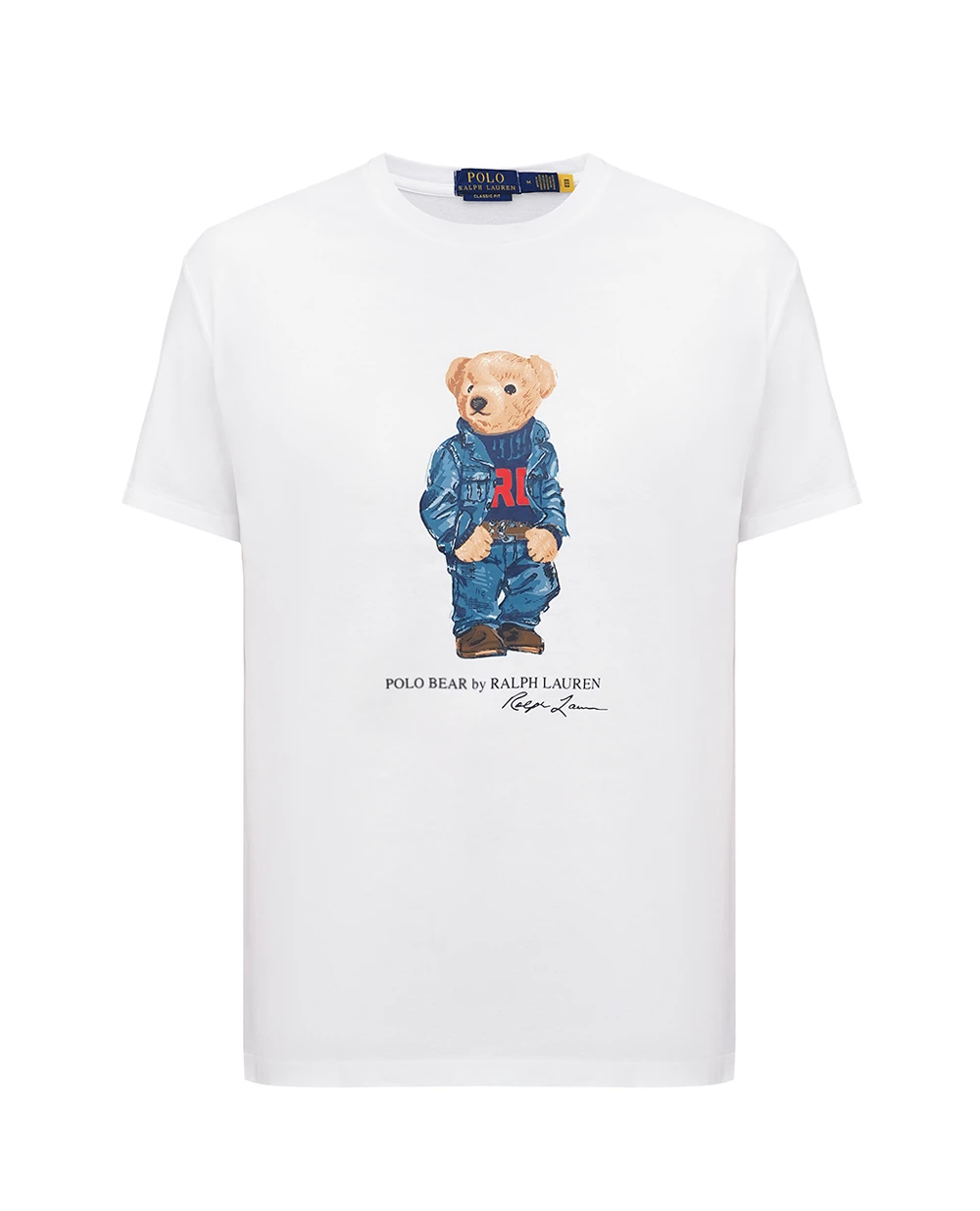 Футболка Polo Bear Polo Ralph Lauren 710854497038, белый цвет • Купить в интернет-магазине Kameron