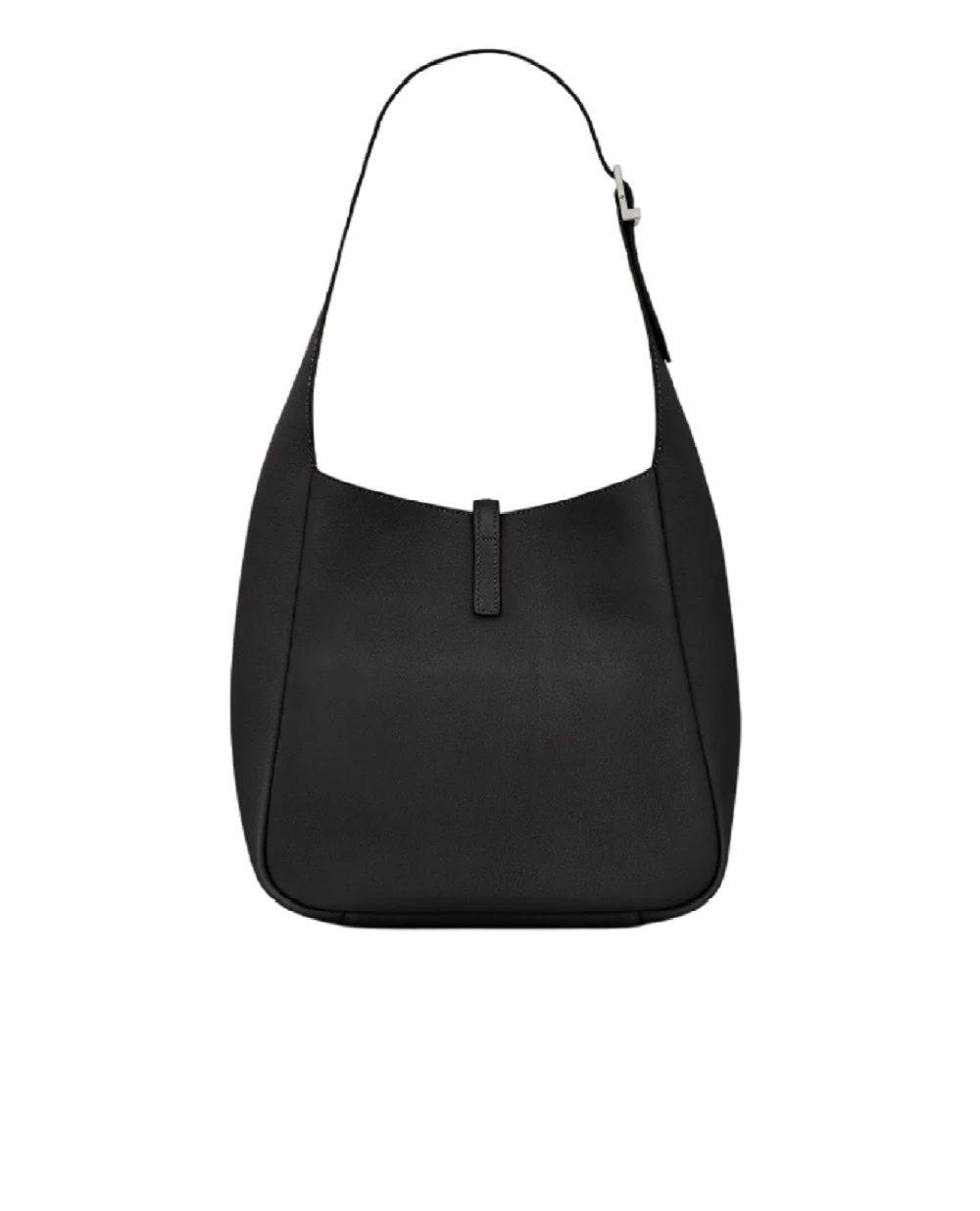 Шкіряна сумка Le 5 à 7 Saint Laurent 713938-AACQG, чорний колір • Купити в інтернет-магазині Kameron