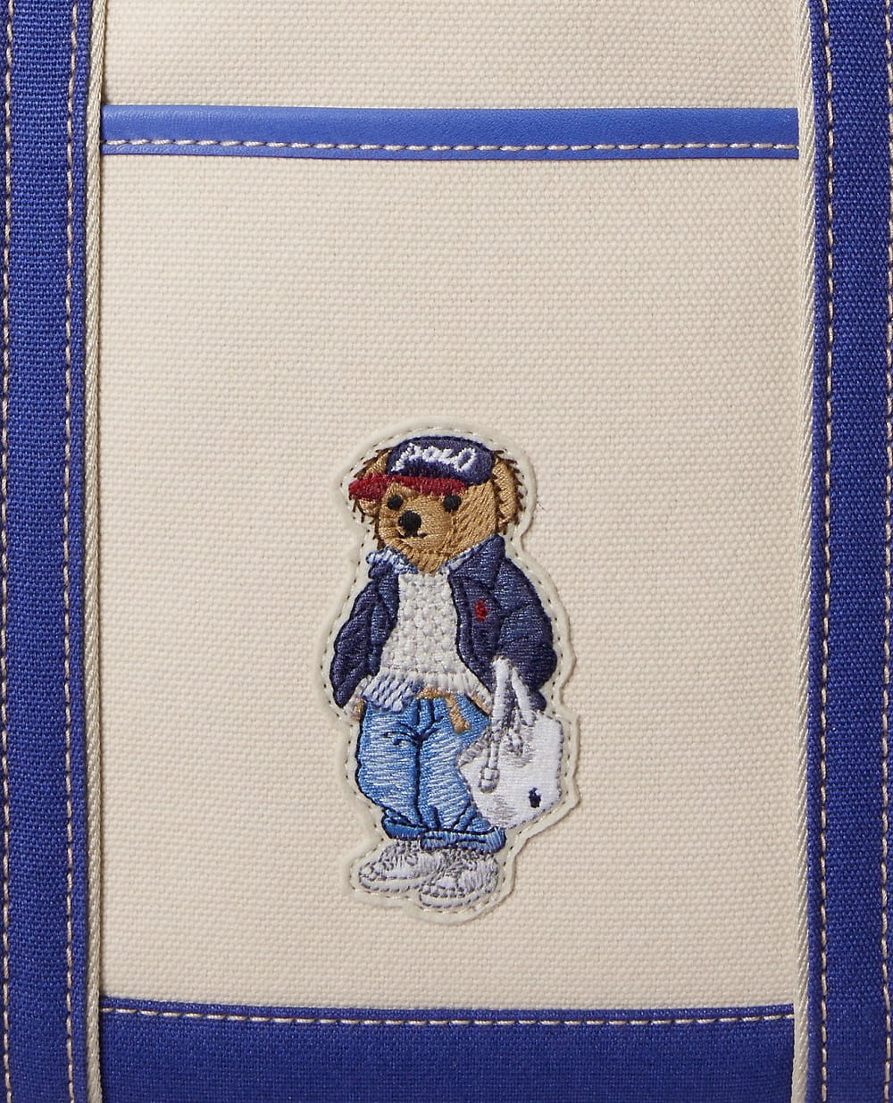 Cумка-шоппер Polo Bear Polo Ralph Lauren 428P05484001, бежевый цвет • Купить в интернет-магазине Kameron