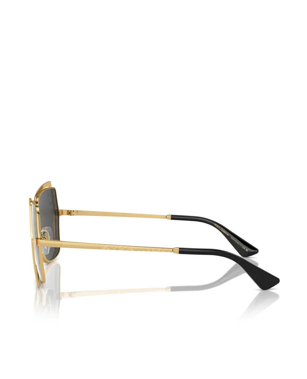 Солнцезащитные очки Dolce&Gabbana 230602-GT55, золотой цвет • Купить в интернет-магазине Kameron