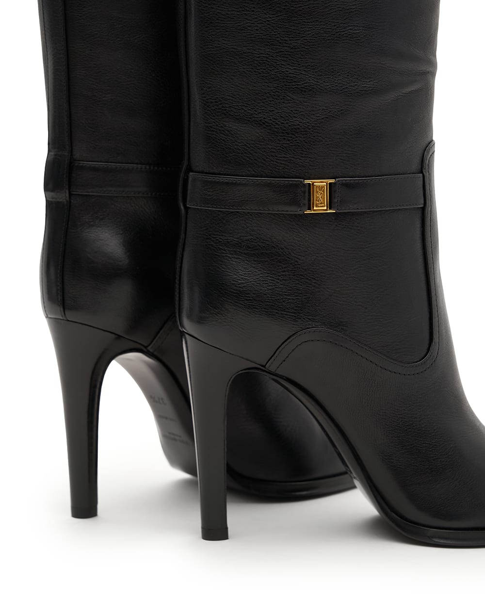 Сапоги Saint Laurent 743797-25V00, черный цвет • Купить в интернет-магазине Kameron