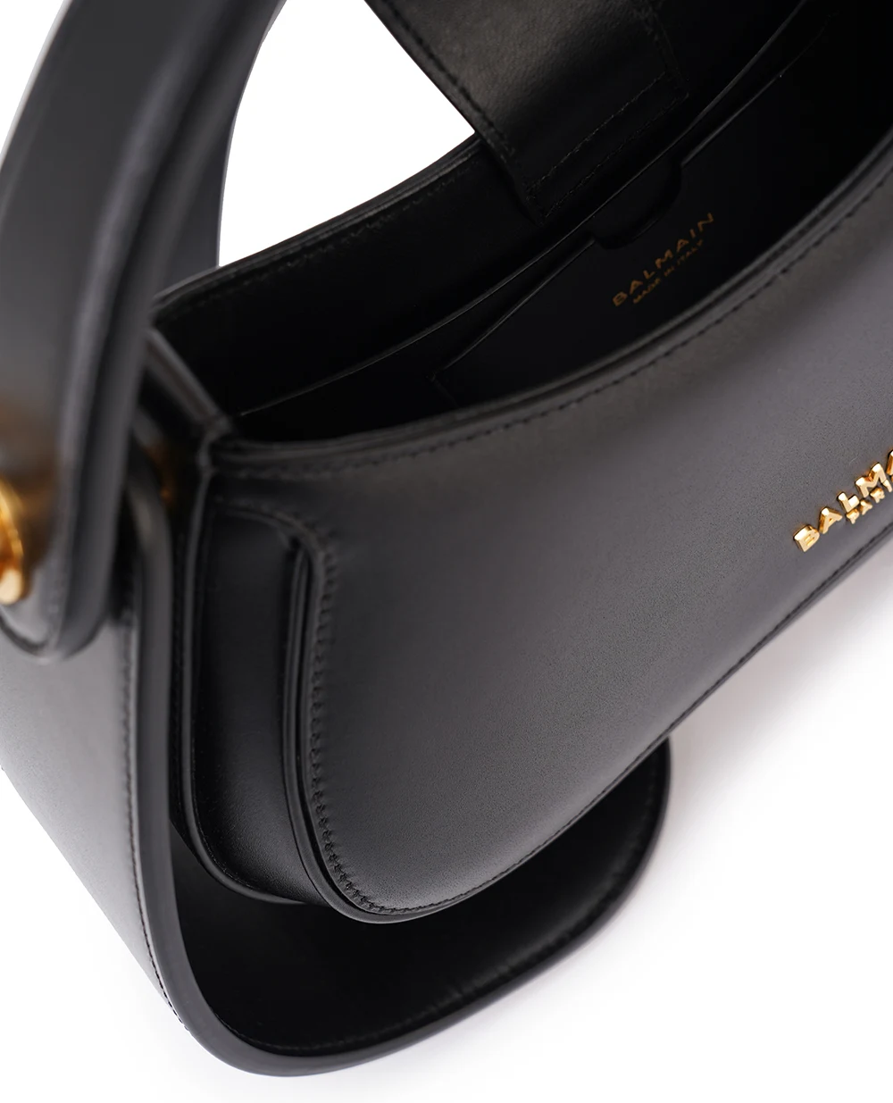Шкіряна сумка Jolie Madame Medium Balmain DN0DB943LRHX, чорний колір • Купити в інтернет-магазині Kameron