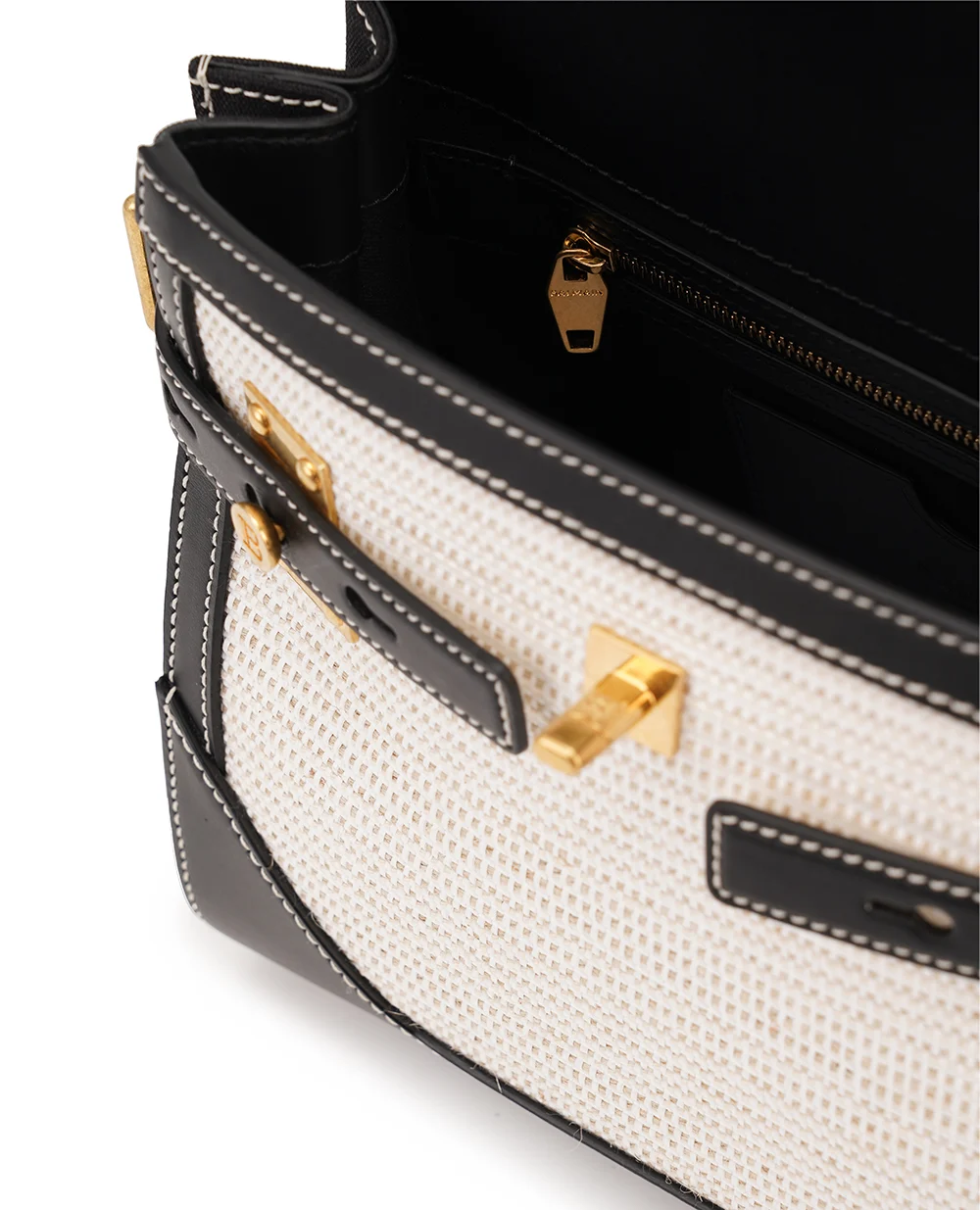 Шкіряна сумка B-Buzz 23 Balmain EN0DB530TRHS, молочний колір • Купити в інтернет-магазині Kameron