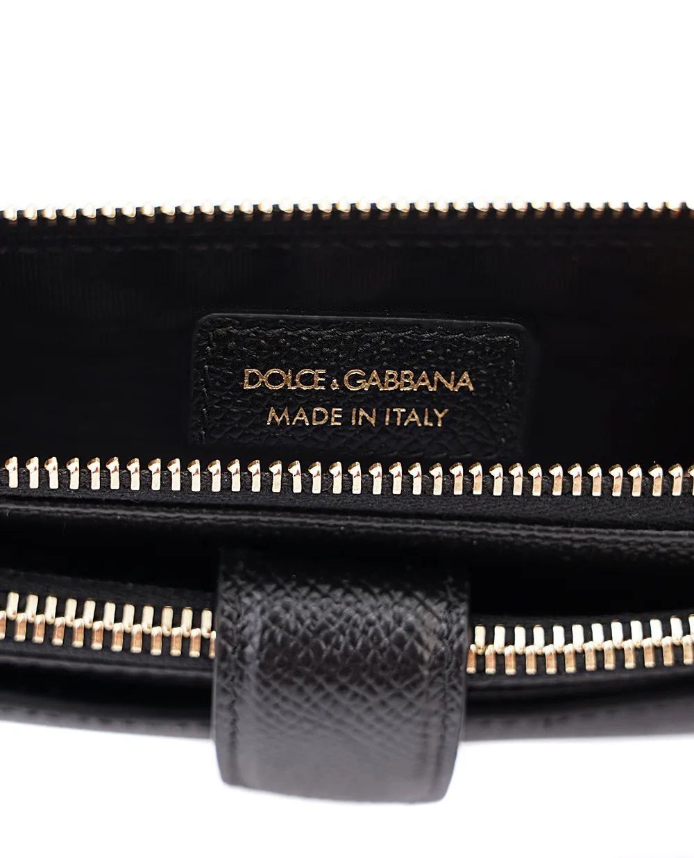 Кожаный кошелек Dolce&Gabbana BI3335-A1001, черный цвет • Купить в интернет-магазине Kameron