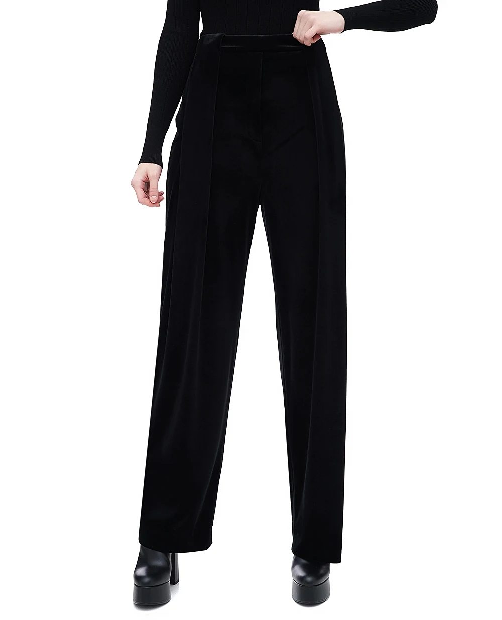 Брюки Balmain DF0PQ312JG50, черный цвет • Купить в интернет-магазине Kameron