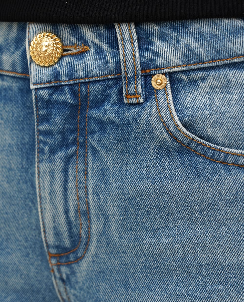 Джинсы Balmain EF1MJ130DF24, синий цвет • Купить в интернет-магазине Kameron