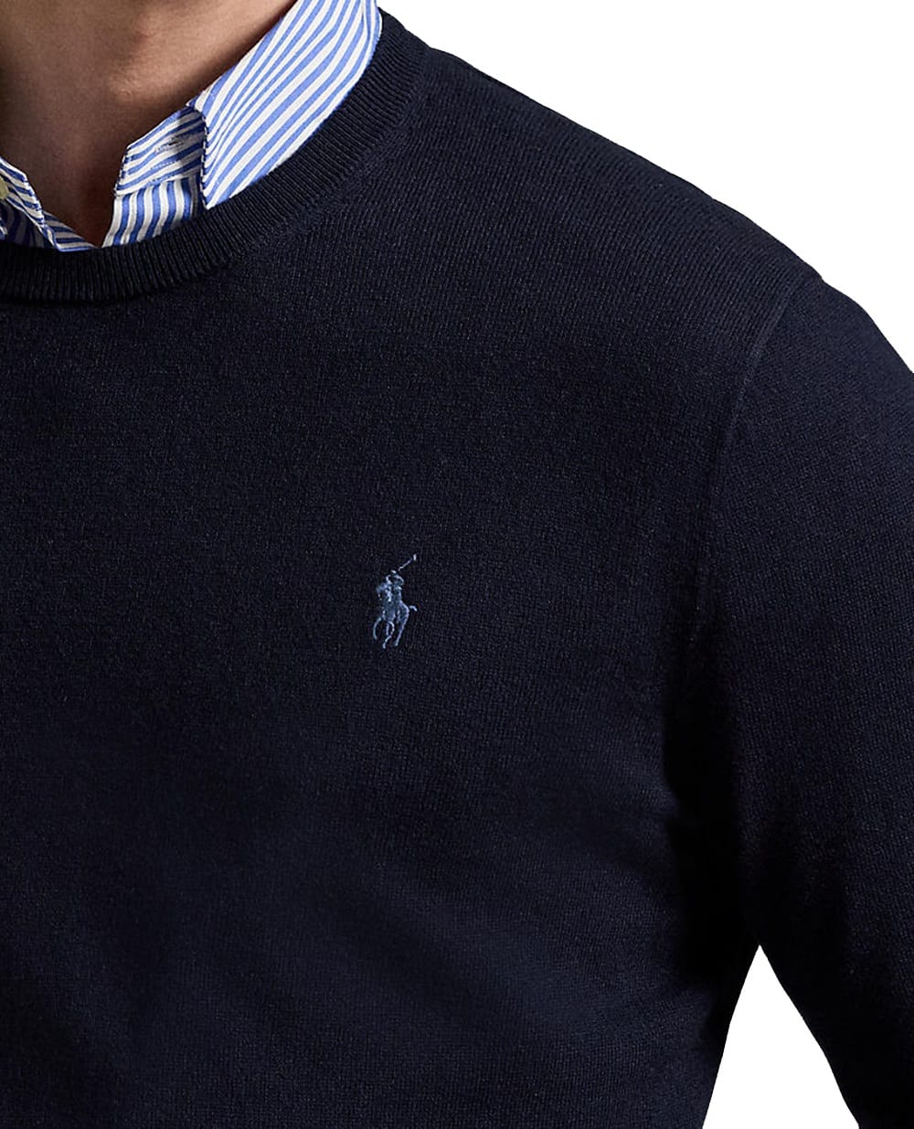 Пуловер Polo Ralph Lauren 710973589004, темно-синій колір • Купити в інтернет-магазині Kameron