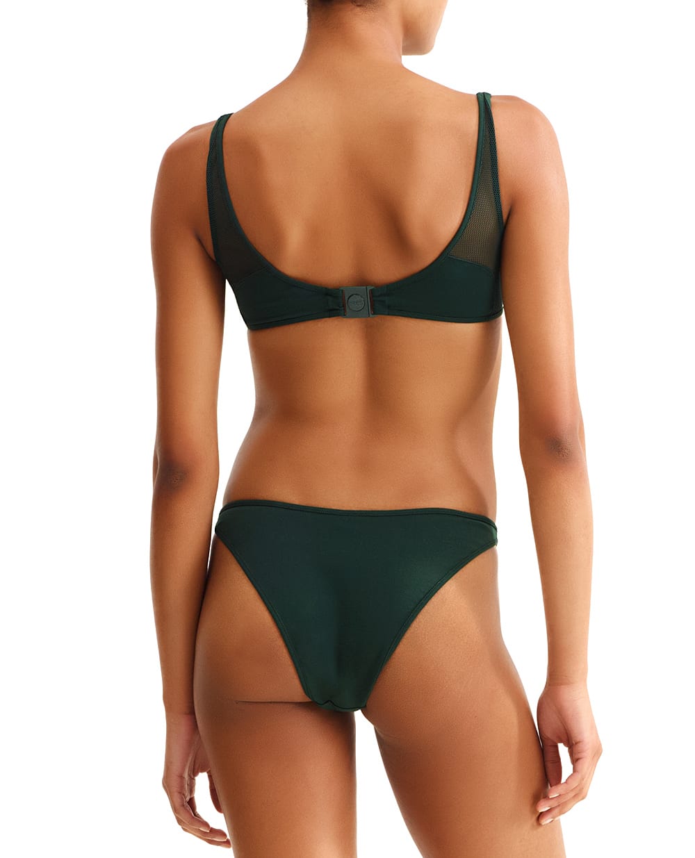 Топ купальника CRESCENDO ERES 032605, темно-зеленый цвет • Купить в интернет-магазине Kameron