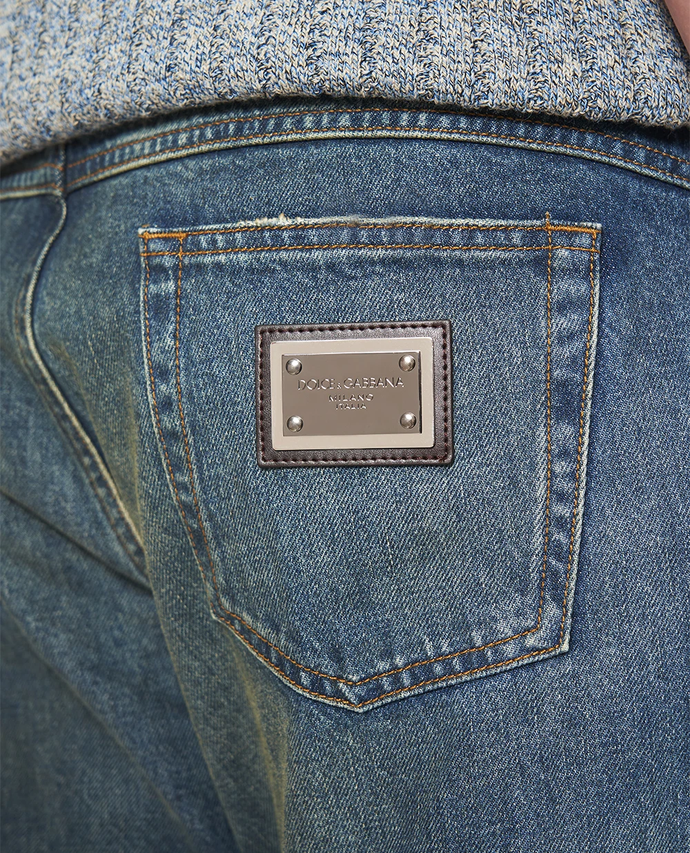 Джинсы Dolce&Gabbana GYJCCD-G8OL5, синий цвет • Купить в интернет-магазине Kameron