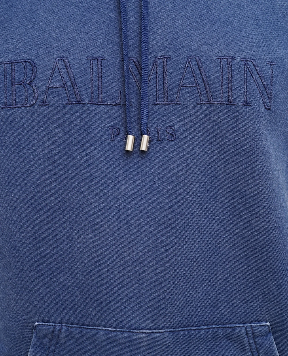 Худи Balmain EH1JT047BC72, синий цвет • Купить в интернет-магазине Kameron