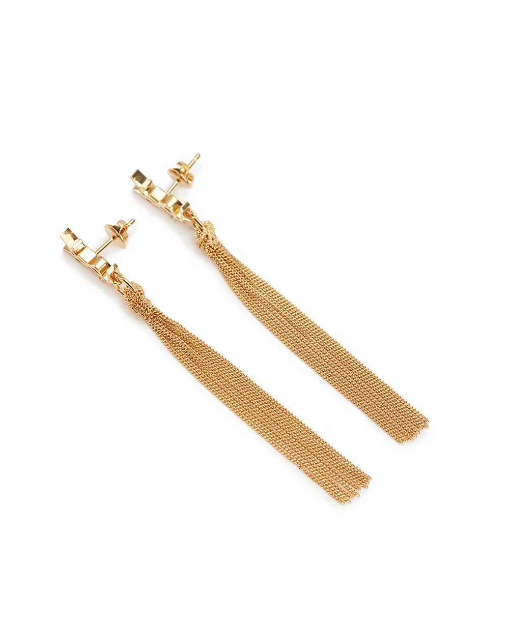 Сережки Saint Laurent 803195-Y1500, золотий колір • Купити в інтернет-магазині Kameron