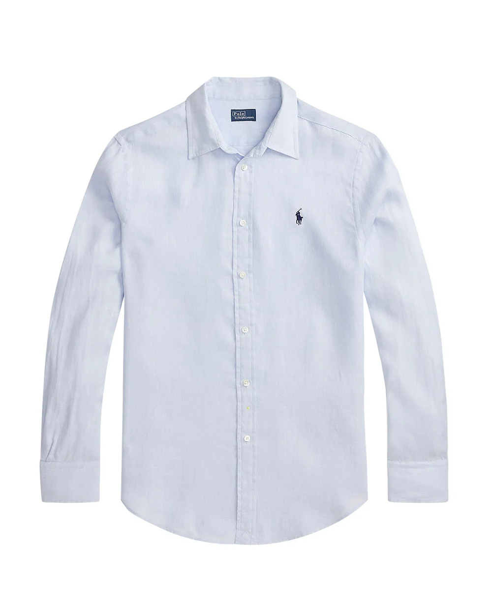 Лляна сорочка Polo Ralph Lauren 211970730503, блакитний колір • Купити в інтернет-магазині Kameron