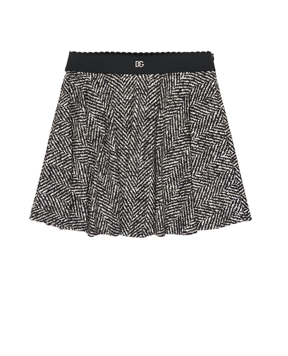 Дитяча спідниця Dolce&Gabbana Kids L54I67-FSGDZ-S, сірий колір • Купити в інтернет-магазині Kameron
