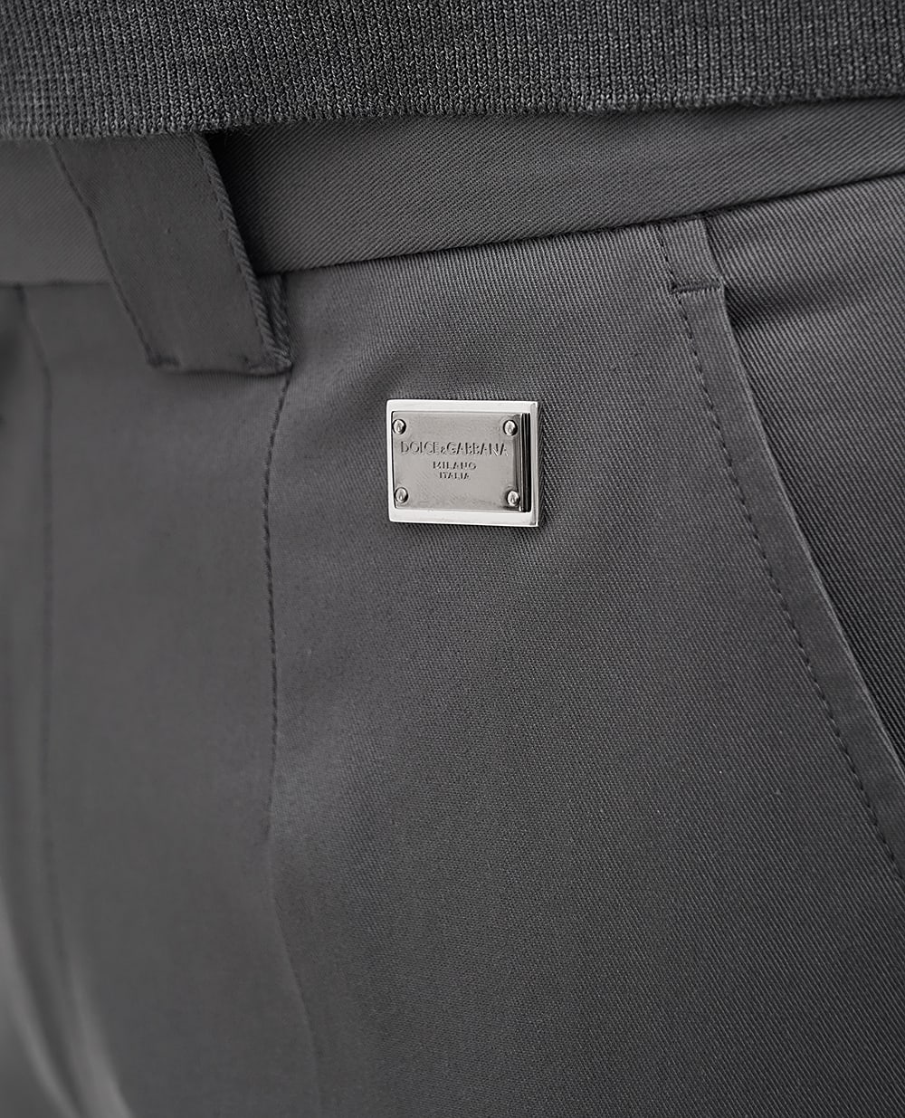 Брюки Dolce&Gabbana GP0K3T-FUFL3, серый цвет • Купить в интернет-магазине Kameron