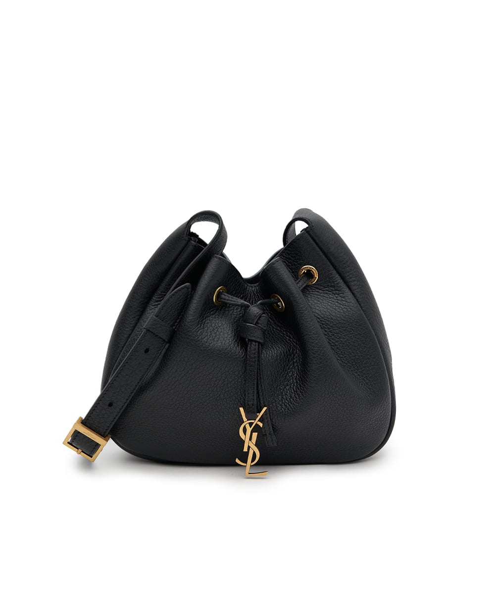 Мини-сумка-хобо PARIS Saint Laurent 833423-AAED6, черный цвет • Купить в интернет-магазине Kameron